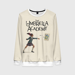 Свитшот женский The umbrella academy, цвет: 3D-белый
