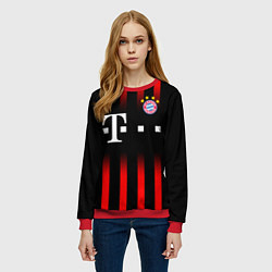 Свитшот женский FC Bayern Munchen, цвет: 3D-красный — фото 2