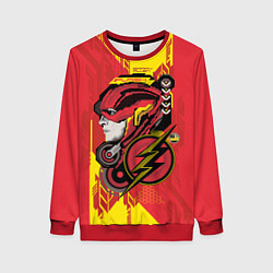 Свитшот женский The Flash, цвет: 3D-красный