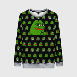 Женский свитшот Frog Pepe