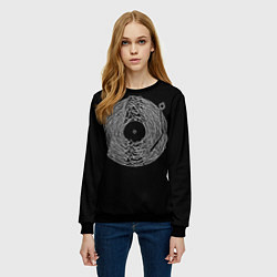 Свитшот женский JOY DIVISION, цвет: 3D-черный — фото 2