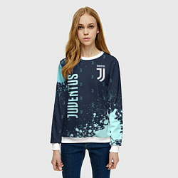 Свитшот женский JUVENTUS ЮВЕНТУС, цвет: 3D-белый — фото 2