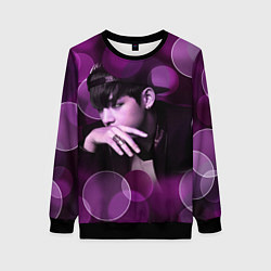 Свитшот женский BTS, цвет: 3D-черный