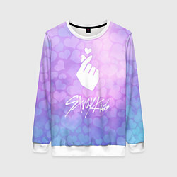 Свитшот женский Stray Kids, цвет: 3D-белый