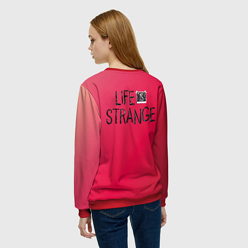 Женский свитшот ХлояМакс / 3D-Красный – фото 4