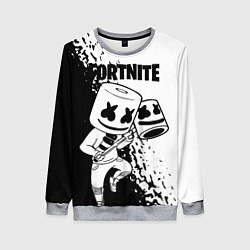 Свитшот женский FORTNITE MARSHMELLO, цвет: 3D-меланж