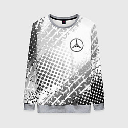 Свитшот женский Mercedes-Benz, цвет: 3D-меланж