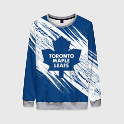 Свитшот женский Toronto Maple Leafs,, цвет: 3D-меланж