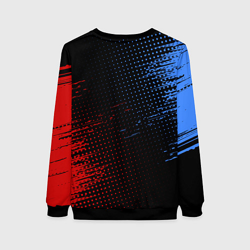 Женский свитшот BMW ТЕКСТУРА / 3D-Черный – фото 2