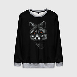 Свитшот женский Лиса, цвет: 3D-меланж