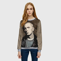 Свитшот женский EMIN?M, цвет: 3D-меланж — фото 2