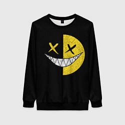 Свитшот женский SMILE, цвет: 3D-черный
