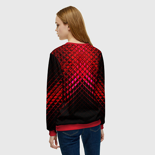 Женский свитшот Dune 2 / 3D-Красный – фото 4