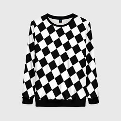 Женский свитшот Клетки