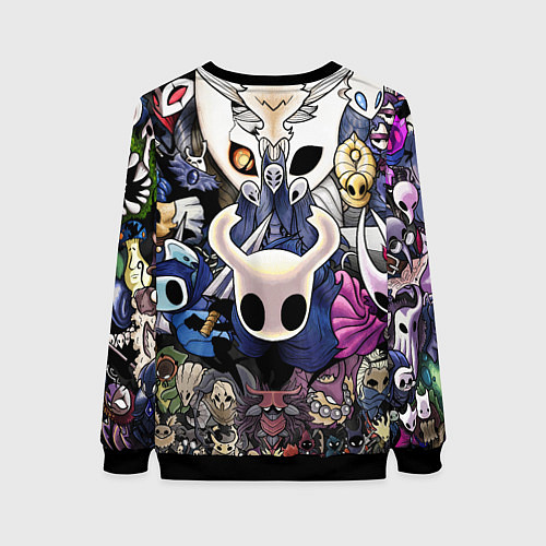 Женский свитшот HOLLOW KNIGHT / 3D-Черный – фото 2
