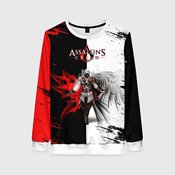Свитшот женский ASSASSINS CREED, цвет: 3D-белый