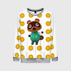 Женский свитшот Animal crossing - Nook