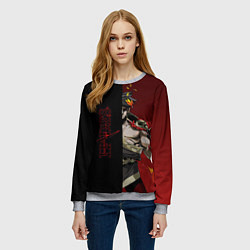 Свитшот женский Hades, цвет: 3D-меланж — фото 2