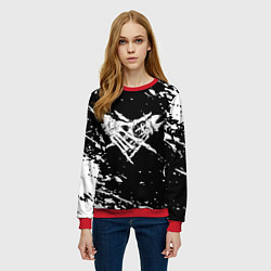 Свитшот женский Velial Squad, цвет: 3D-красный — фото 2