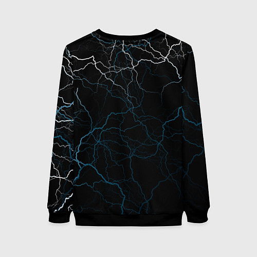 Женский свитшот The Skull King and Queen / 3D-Черный – фото 2