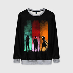 Свитшот женский Магическая Битва, цвет: 3D-меланж