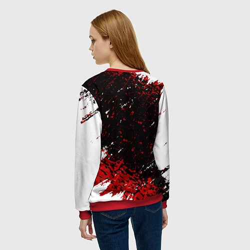 Женский свитшот DayZ / 3D-Красный – фото 4