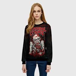 Свитшот женский Cannibal Corpse, цвет: 3D-черный — фото 2