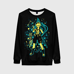 Свитшот женский GENSHIN IMPACT, БЕННЕТ, цвет: 3D-черный