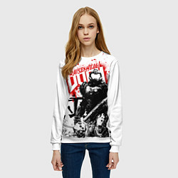 Свитшот женский DOOM Eternal, цвет: 3D-белый — фото 2