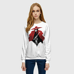 Свитшот женский Immortal Duo, цвет: 3D-белый — фото 2