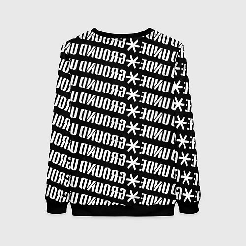 Женский свитшот UNDERGROUND / 3D-Черный – фото 2