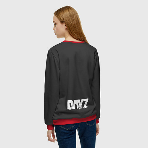 Женский свитшот Френдли DayZ / 3D-Красный – фото 4