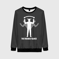 Свитшот женский Френдли DayZ, цвет: 3D-черный