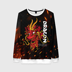 Женский свитшот Dragon Огненный дракон