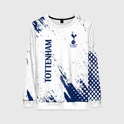 Свитшот женский TOTTENHAM HOTSPUR, цвет: 3D-белый