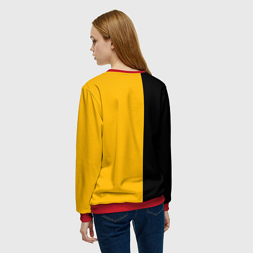 Женский свитшот NHL BOSTON BRUINS / 3D-Красный – фото 4