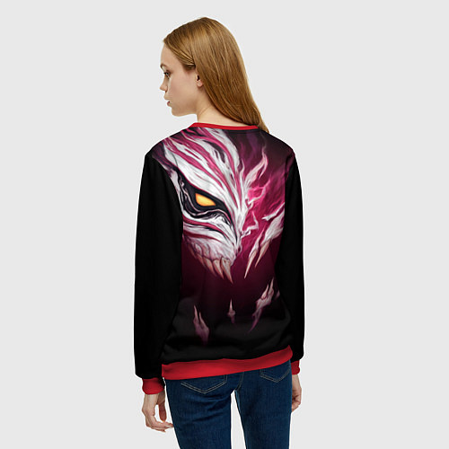 Женский свитшот ИЧИГО БЛИЧ BLEACH / 3D-Красный – фото 4