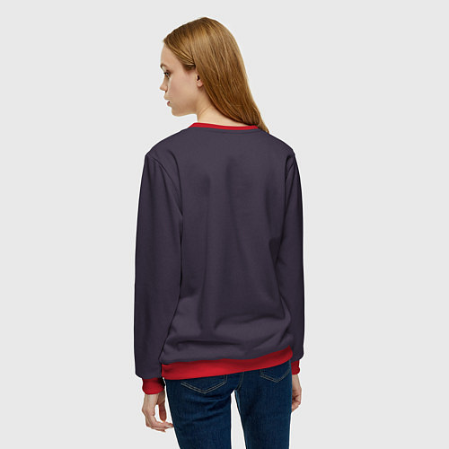 Женский свитшот Леброн / 3D-Красный – фото 4