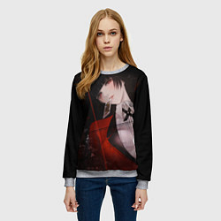 Свитшот женский БЕЗУМНЫЙ АЗАРТ ЮМЭКО, цвет: 3D-меланж — фото 2