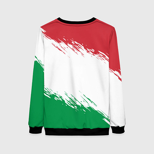 Женский свитшот MADE IN ITALY / 3D-Черный – фото 2