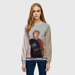 Свитшот женский SODA LUV, цвет: 3D-меланж — фото 2