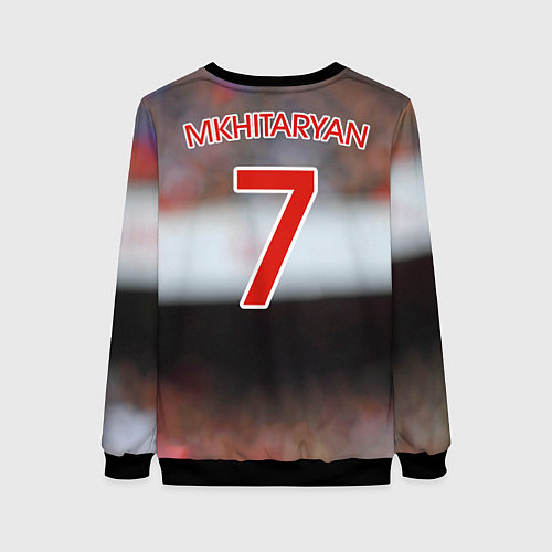 Женский свитшот H Mkhitaryan Arsenal / 3D-Черный – фото 2
