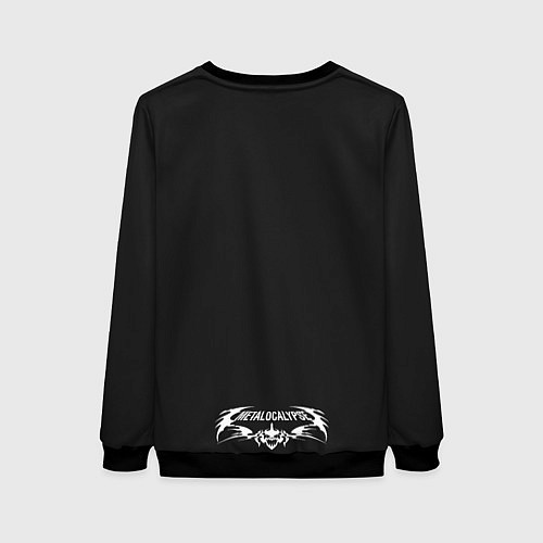 Женский свитшот Нэйтан Эксплоужен / 3D-Черный – фото 2