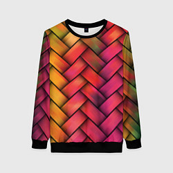 Женский свитшот Colorful weave