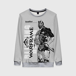 Свитшот женский Excalibur, цвет: 3D-меланж
