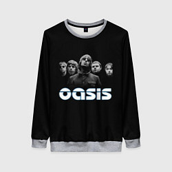 Свитшот женский OASIS, цвет: 3D-меланж