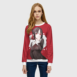 Свитшот женский Kaguya Love, цвет: 3D-белый — фото 2