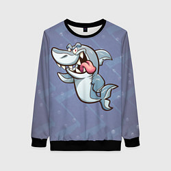 Женский свитшот Акула