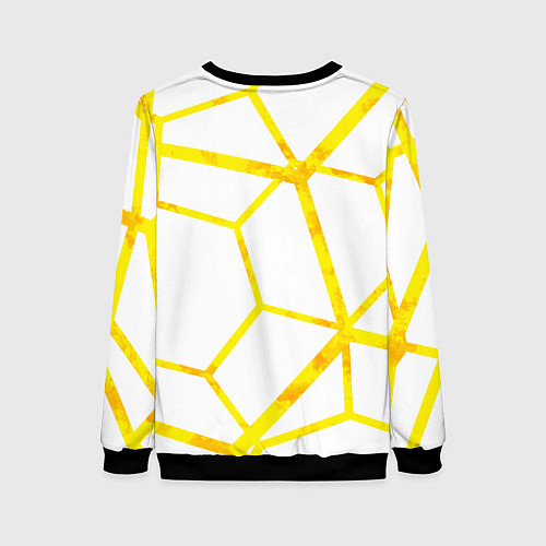 Женский свитшот Hexagon / 3D-Черный – фото 2