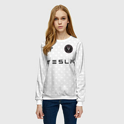 Свитшот женский INTER MIAMI FC TESLA KIT, цвет: 3D-белый — фото 2